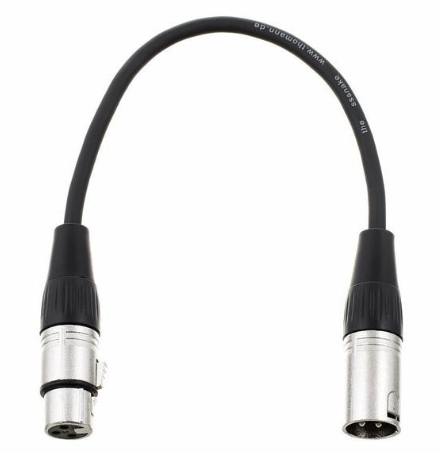 Kabel: XLR Male - Female