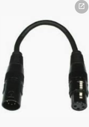 DMX Adapter - 5pol (Male) -> 3pol (Female)